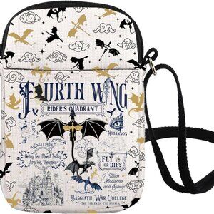 FW Merch FW Inspire Crossbody Bag Fly Or Die Shoulder Bag Fantasy Reader Gift Dr